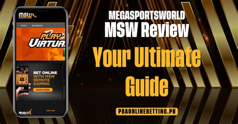 msowsl.online reviews|MSW (MegaSportsWorld) Betting .